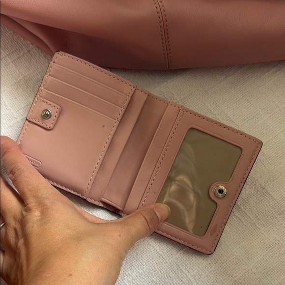 Coach Soft Pink Leather Shoulder Bag - Picture 9 of 10